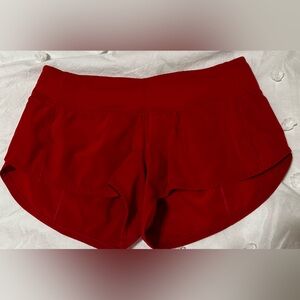 Lululemon Speed Up LR Short 2.5 Lined size 4